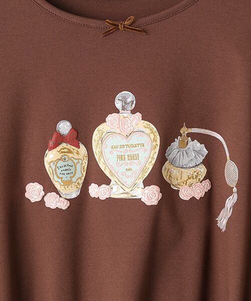 PINK HOUSE / ピンクハウス チュニック | パフュームプリントカットソーチュニック | 詳細7