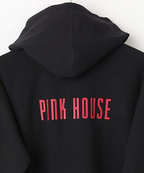 PINK HOUSE / ピンクハウス パーカー | ●TWINS CHESHIREワンポイント刺繍パーカー | 詳細1