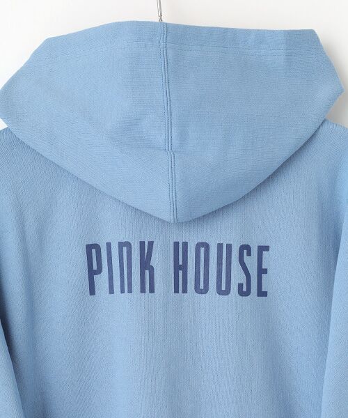 PINK HOUSE / ピンクハウス パーカー | TWINS CHESHIREワンポイント刺繍パーカー | 詳細3