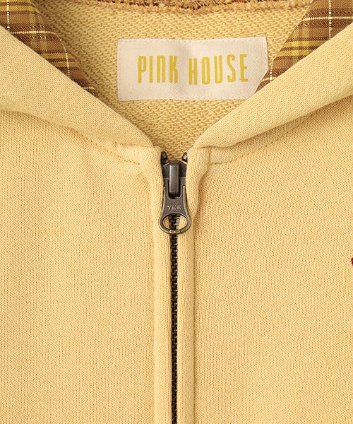 PINK HOUSE / ピンクハウス パーカー | ●TWINS CHESHIREワンポイント刺繍パーカー | 詳細10