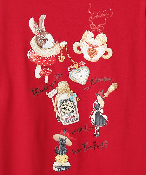 PINK HOUSE / ピンクハウス カットソー | ハロウィーンワンダーランドプリントカットソー | 詳細3