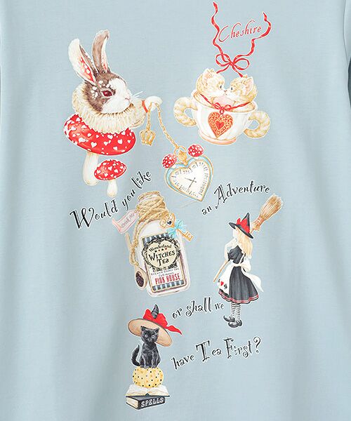 PINK HOUSE / ピンクハウス カットソー | ハロウィーンワンダーランドプリントカットソー | 詳細4