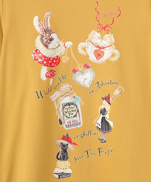 PINK HOUSE / ピンクハウス カットソー | ハロウィーンワンダーランドプリントカットソー | 詳細5