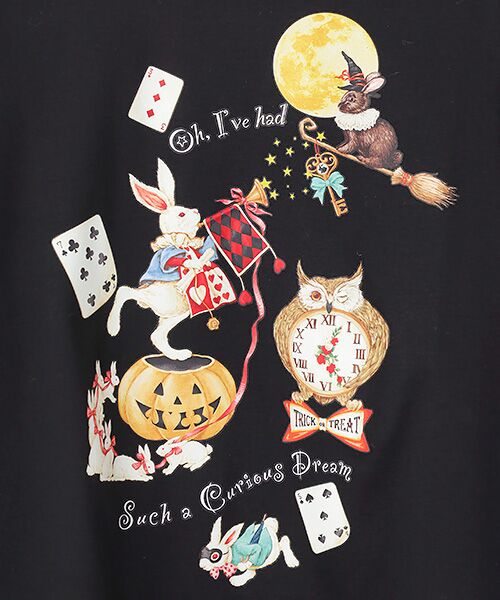 PINK HOUSE / ピンクハウス カットソー | ハロウィーンワンダーランドプリントカットソー | 詳細6