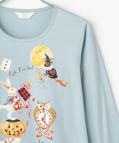 PINK HOUSE / ピンクハウス カットソー | ハロウィーンワンダーランドプリントカットソー | 詳細10
