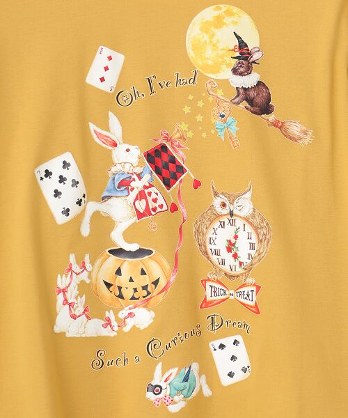 PINK HOUSE / ピンクハウス カットソー | ハロウィーンワンダーランドプリントカットソー | 詳細13