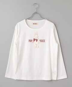 ピンクハウス　メリーゴーラウンドプリントカットソー　tシャツ メリーゴーラウンドプリントカットソー｜ピンクハウス