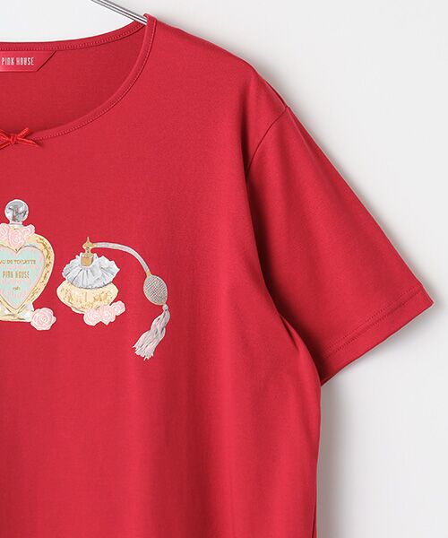 PINK HOUSE / ピンクハウス カットソー | ●パフュームプリントカットソー | 詳細4