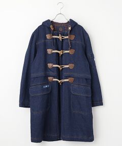 貴重品　パパスPapas　裏ボア　デニムダッフルコート　メンズ 貴重品パパスPapas裏ボアデニムダッフルコートメンズ
