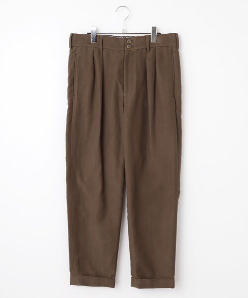 PINK HOUSE / ピンクハウス その他パンツ | スウェードタックパンツ(コゲチャ)