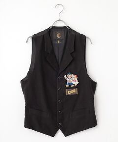 PINK HOUSE / ピンクハウス ベスト | 三つ子のくま刺繍ベスト