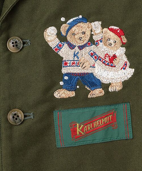 PINK HOUSE / ピンクハウス ベスト | 三つ子のくま刺繍ベスト | 詳細8