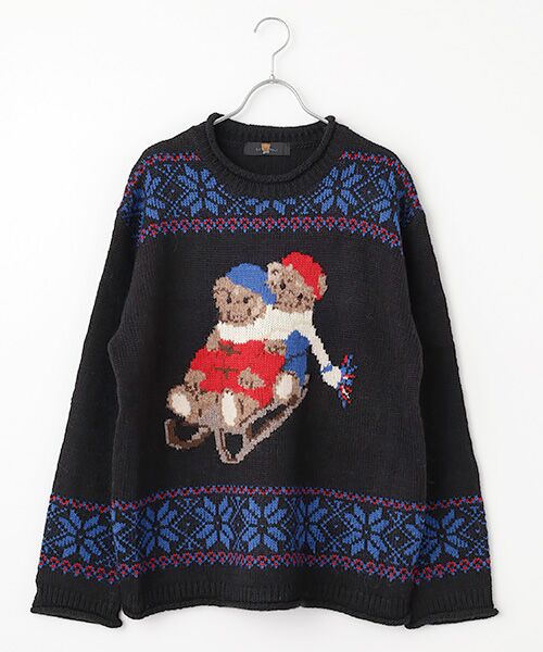 可憐♡ 美品 ピンクハウス アルパカ混立体フラワーモチーフカーディガン 紺系 F 可憐♡美品 ピンクハウス アルパカ混立体フラワーモチーフ