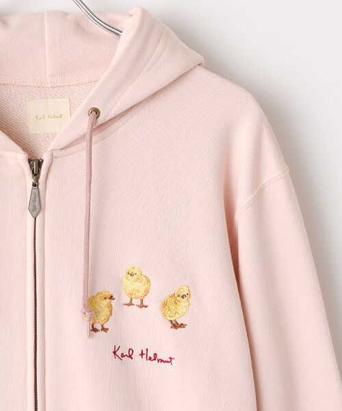 ピンクハウス ロングトレーナー パーカー PINK HOUSE - ピンクハウス PINK HOUSE パーカー トレーナー