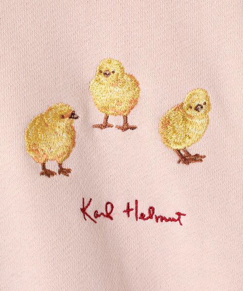 PINK HOUSE / ピンクハウス パーカー | ひよこモチーフ刺繍パーカー | 詳細9