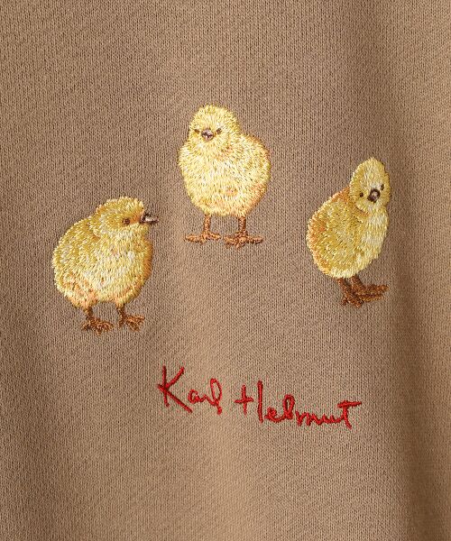 PINK HOUSE / ピンクハウス パーカー | ひよこモチーフ刺繍パーカー | 詳細11