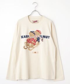 PINK HOUSE / ピンクハウス カットソー | 三つ子のくまプリントカットソー