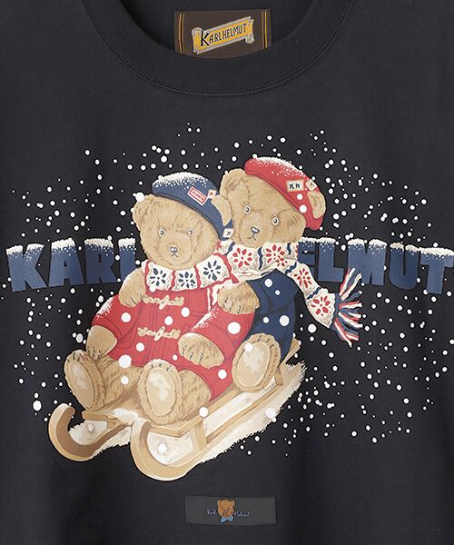 PINK HOUSE / ピンクハウス カットソー | ●三つ子のくまプリントカットソー | 詳細1