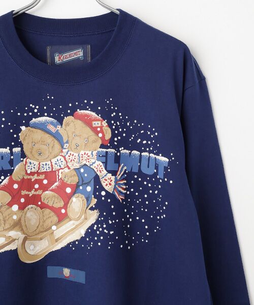 PINK HOUSE / ピンクハウス カットソー | ●三つ子のくまプリントカットソー | 詳細5