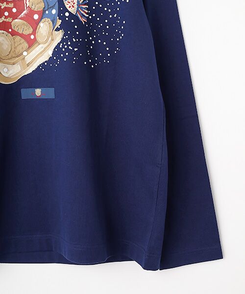 PINK HOUSE / ピンクハウス カットソー | ●三つ子のくまプリントカットソー | 詳細6