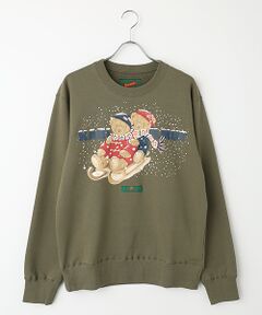 PINK HOUSE / ピンクハウス スウェット | 三つ子のくまプリントトレーナー