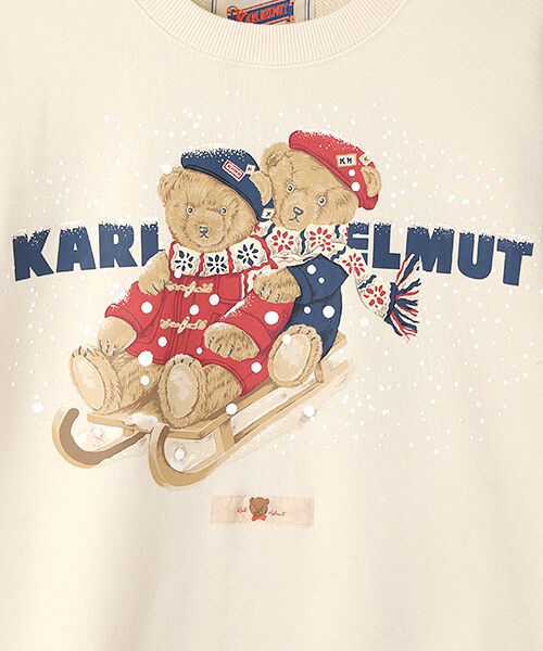 PINK HOUSE / ピンクハウス スウェット | ●三つ子のくまプリントトレーナー | 詳細2