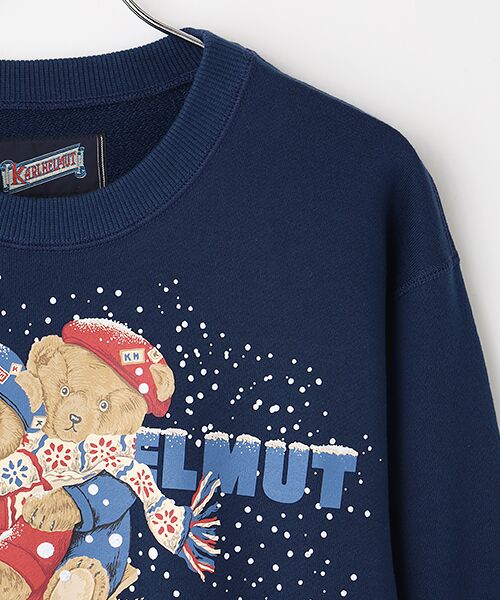 PINK HOUSE / ピンクハウス スウェット | ●三つ子のくまプリントトレーナー | 詳細5