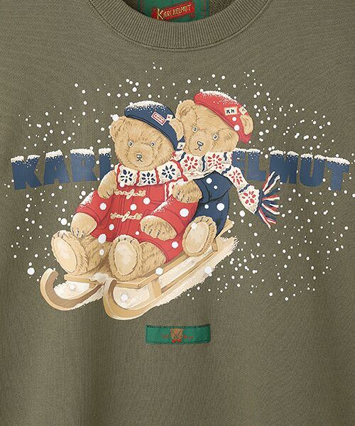 PINK HOUSE / ピンクハウス スウェット | ●三つ子のくまプリントトレーナー | 詳細10