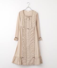 PINK HOUSE / ピンクハウス ロング・マキシ丈ワンピース | ケミカルレース使いミディワンピース
