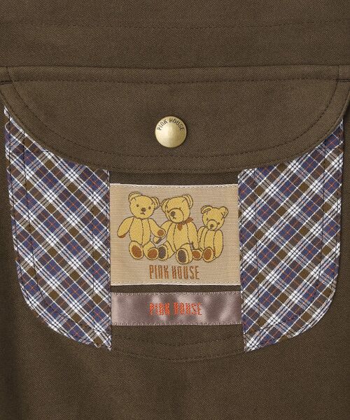 PINK HOUSE / ピンクハウス サロペット・オールインワン | ●タータンチェック使いサロペット | 詳細2