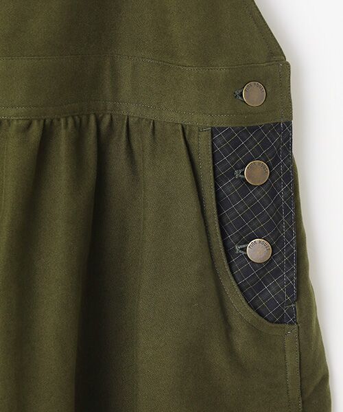 PINK HOUSE / ピンクハウス サロペット・オールインワン | ●タータンチェック使いサロペット | 詳細5