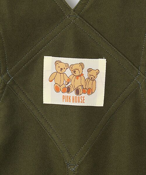 PINK HOUSE / ピンクハウス サロペット・オールインワン | ●タータンチェック使いサロペット | 詳細8