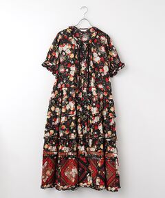 PINK HOUSE / ピンクハウス ロング・マキシ丈ワンピース | ジョセフィーヌプリントパッチワークワンピース
