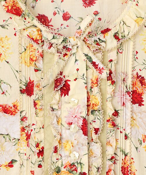 PINK HOUSE / ピンクハウス ロング・マキシ丈ワンピース | ジョセフィーヌプリントパッチワークワンピース | 詳細2