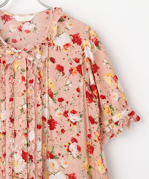 PINK HOUSE / ピンクハウス ロング・マキシ丈ワンピース | ジョセフィーヌプリントパッチワークワンピース | 詳細4