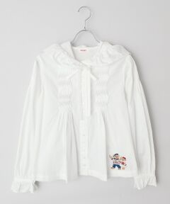 PINK HOUSE / ピンクハウス シャツ・ブラウス | 三つ子のくまの冬支度刺繍使いブラウス