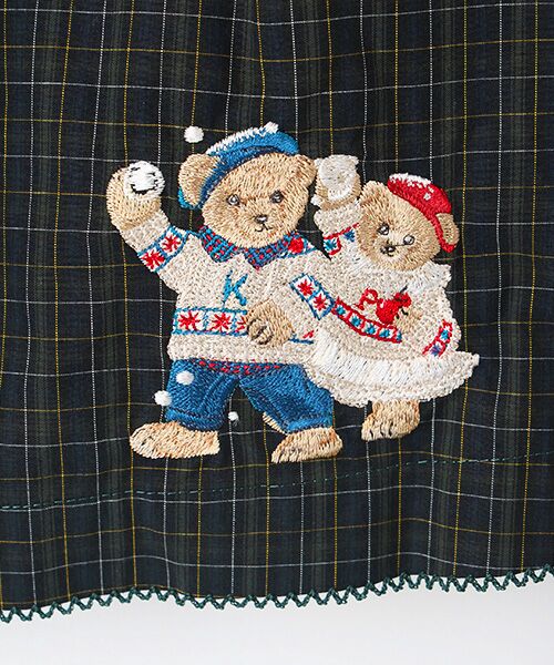 PINK HOUSE / ピンクハウス シャツ・ブラウス | 三つ子のくまの冬支度刺繍使いブラウス | 詳細2