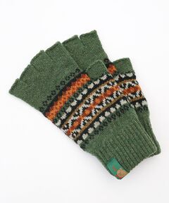 PINK HOUSE / ピンクハウス 手袋 | 編み込みニット手袋