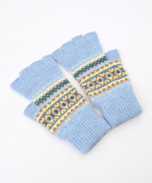PINK HOUSE / ピンクハウス 手袋 | 編み込みニット手袋 | 詳細1
