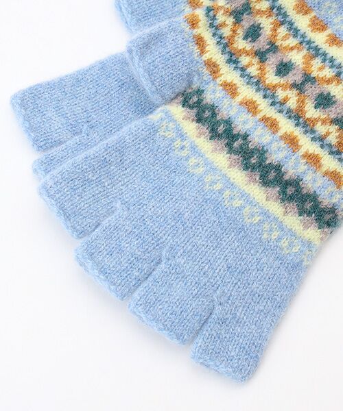 PINK HOUSE / ピンクハウス 手袋 | 編み込みニット手袋 | 詳細2