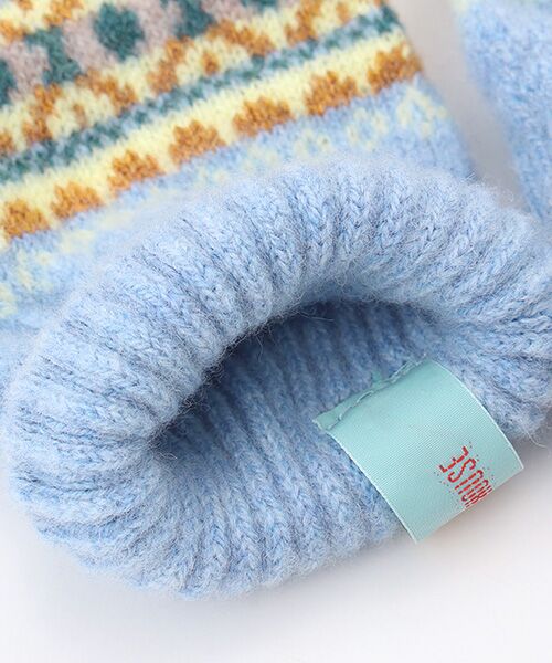 PINK HOUSE / ピンクハウス 手袋 | 編み込みニット手袋 | 詳細3