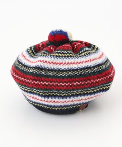 PINK HOUSE / ピンクハウス ハンチング・キャスケット・ベレー帽 | 編み込みニットベレー