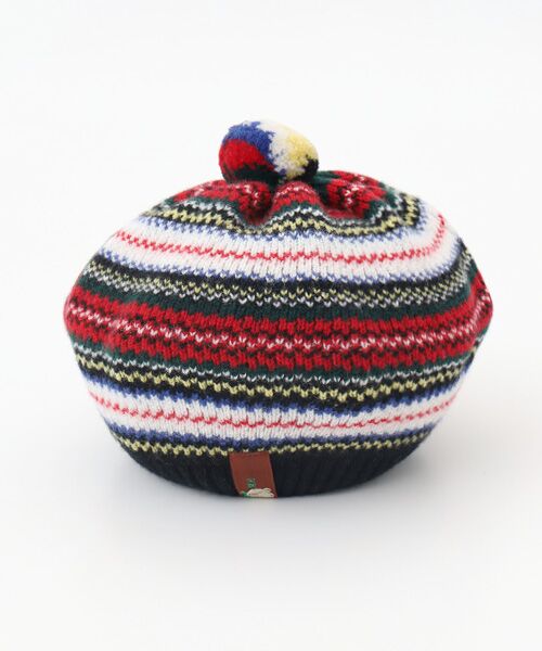 PINK HOUSE / ピンクハウス ハンチング・キャスケット・ベレー帽 | ●編み込みニットベレー | 詳細1