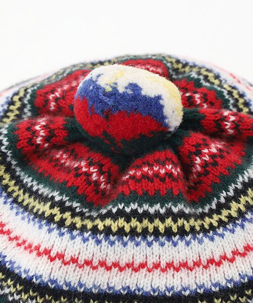 PINK HOUSE / ピンクハウス ハンチング・キャスケット・ベレー帽 | ●編み込みニットベレー | 詳細2
