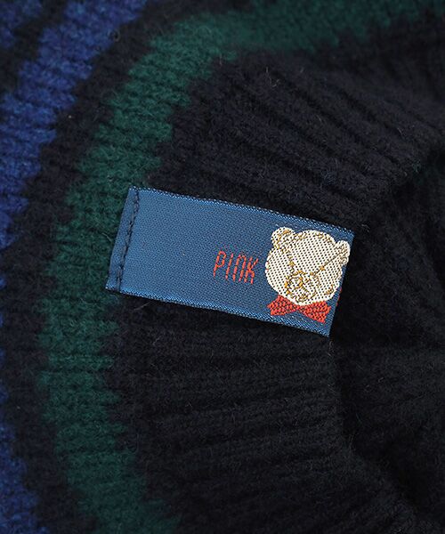 PINK HOUSE / ピンクハウス ハンチング・キャスケット・ベレー帽 | ●編み込みニットベレー | 詳細5