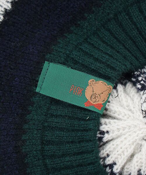 PINK HOUSE / ピンクハウス ハンチング・キャスケット・ベレー帽 | ●編み込みニットベレー | 詳細6