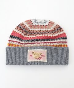 PINK HOUSE / ピンクハウス ニットキャップ | 編み込みニットキャップ