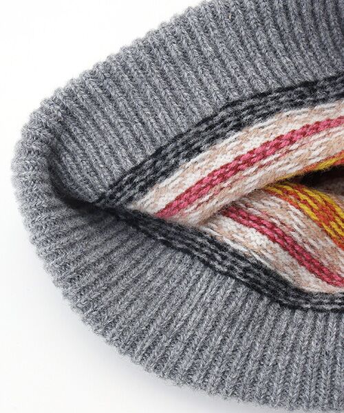 PINK HOUSE / ピンクハウス ニットキャップ | ●編み込みニットキャップ | 詳細2