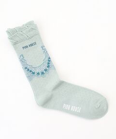 PINK HOUSE / ピンクハウス ソックス | レース柄ソックス