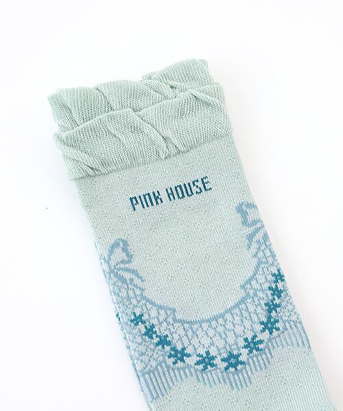 PINK HOUSE / ピンクハウス ソックス | レース柄ソックス | 詳細1